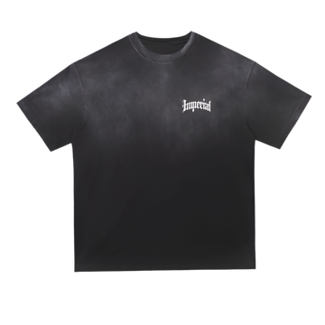 Black Tshirt Gradient Wash