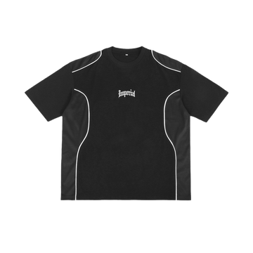 Contrast Piped Panel T-Shirt