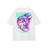 Neon Fire Skull & Flame T-shirt