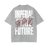 SILVER SKULL Acid Wash heavyweight T-shirt
