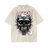 SILVER SKULL Acid Wash heavyweight T-shirt