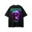 Neon Fire Skull & Flame T-shirt